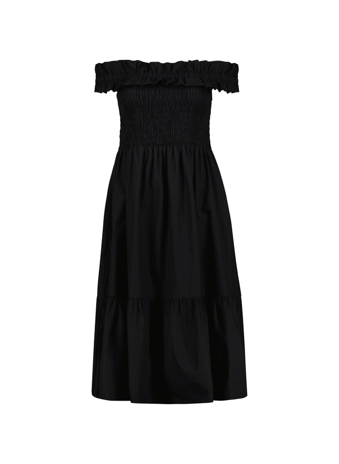 Rafaella Organic Cotton Off Shoulder Midi Dress from Baukjen