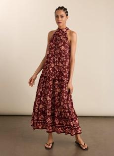 Anouk Printed Sleeveless Maxi Dress via Baukjen