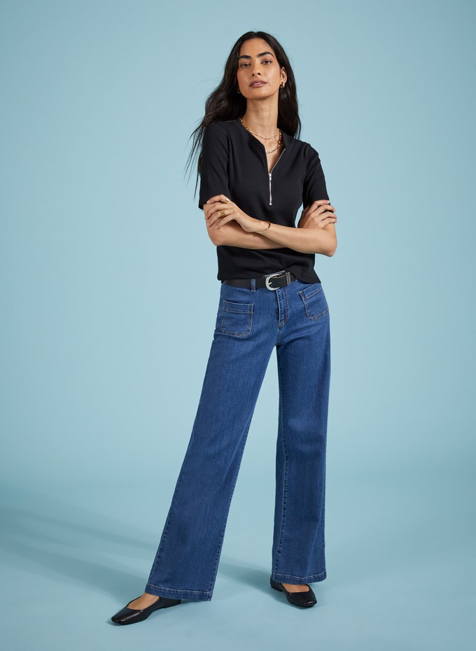 Lou Organic Cotton Stretch Jeans - Petite from Baukjen