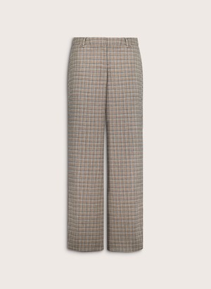 Gwynnie Wool Blend Wide Leg Trousers from Baukjen