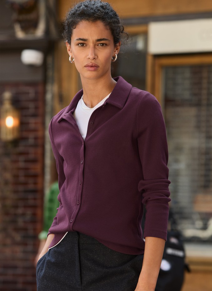 Susan Organic Cotton Button Down Top from Baukjen