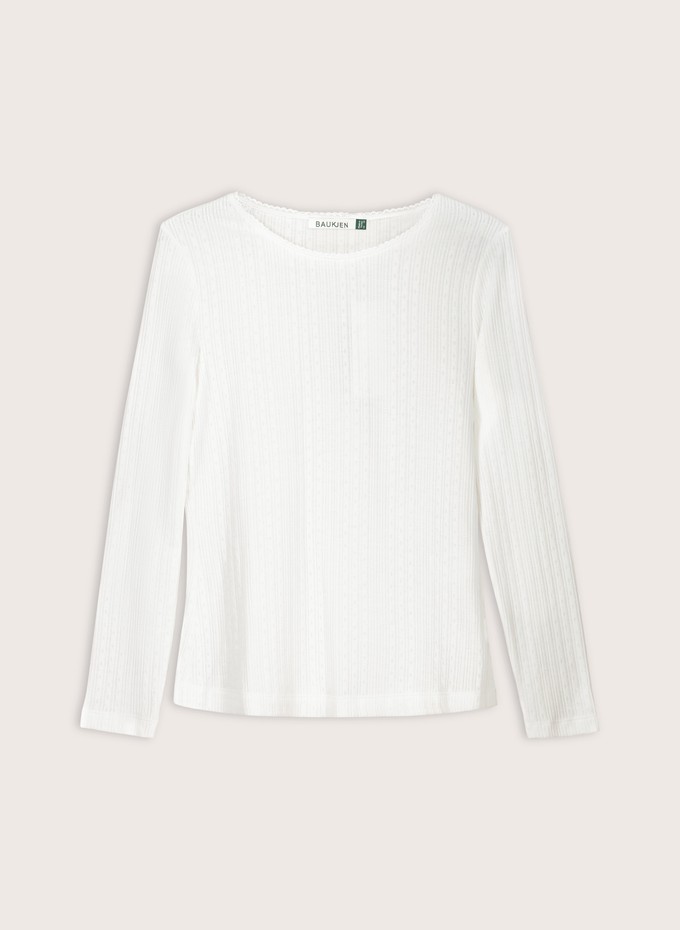 Maeva Long Sleeve Rib Top from Baukjen