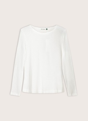 Maeva Long Sleeve Rib Top from Baukjen