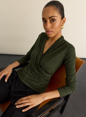 Gylda Fixed Wrap Top from Baukjen
