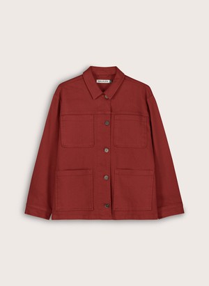 Rowan Organic Cotton Denim Utility Jacket from Baukjen