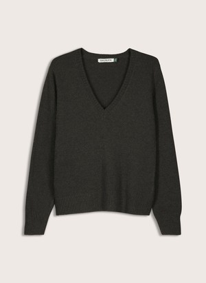 Emmeline Wool Blend V-Neck Jumper from Baukjen