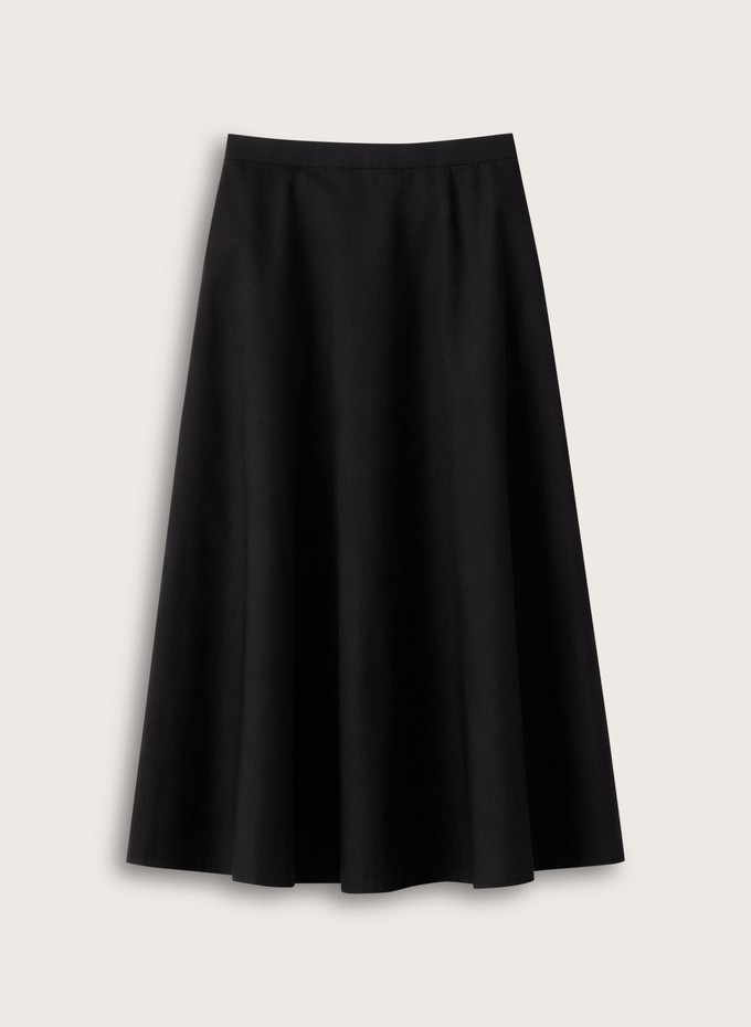 Loretta Organic Cotton Midi Skirt from Baukjen