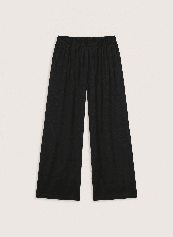 Petite Palazzo Jersey Trousers from Baukjen