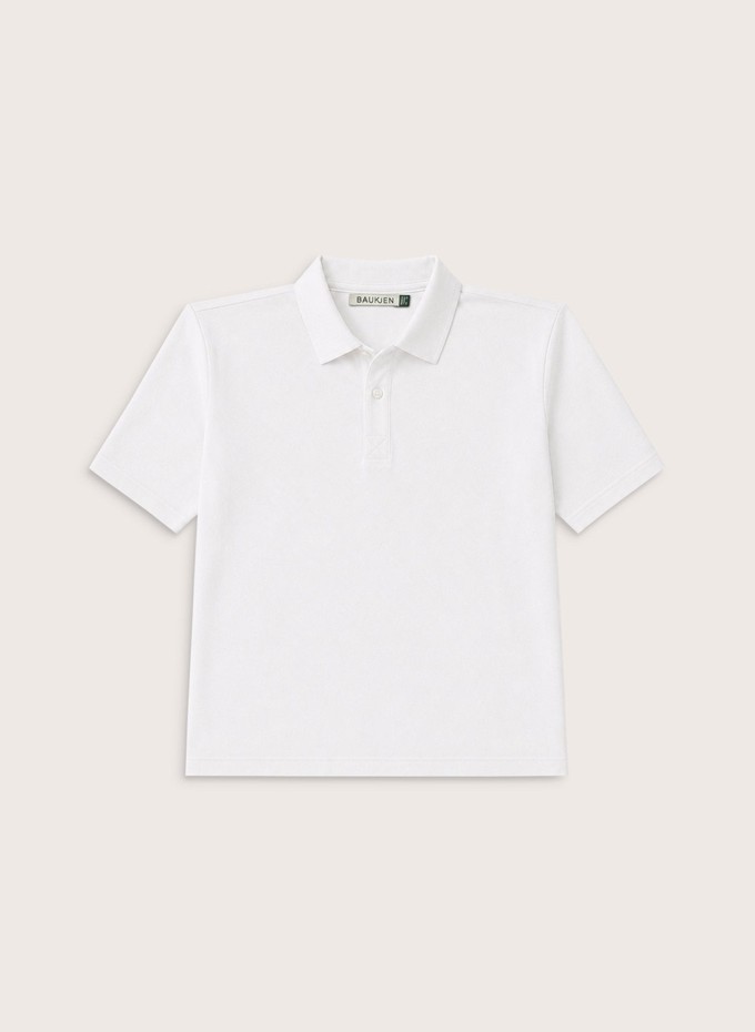 Kayla Strong Shoulder Polo Top from Baukjen