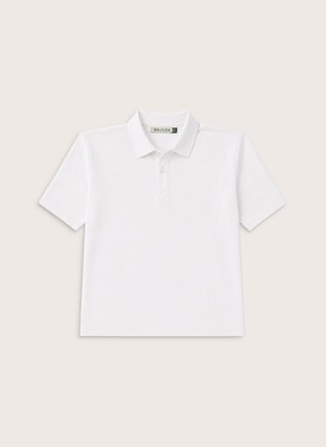Kayla Strong Shoulder Polo Top from Baukjen