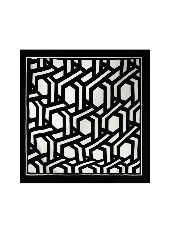 Aspen Printed Satin Scarf from Baukjen