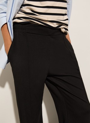 Marian Ponte Wide Leg Trousers from Baukjen