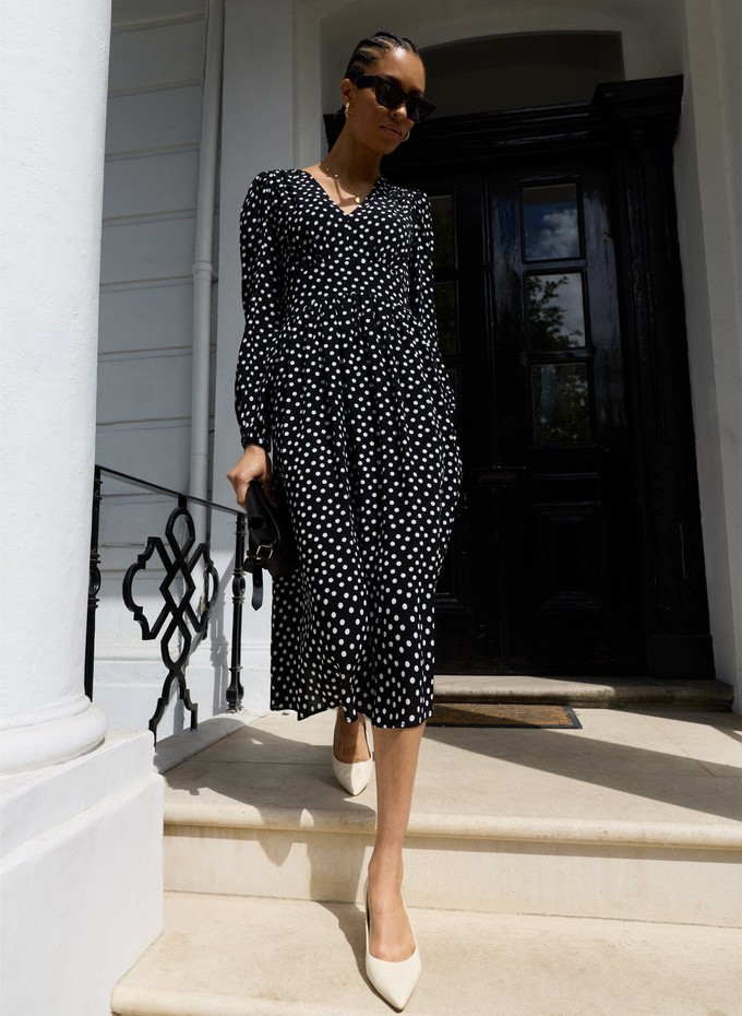 Daryl Printed Midi Dress from Baukjen