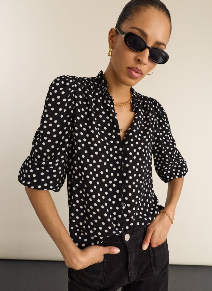 Cela Puff Sleeve Blouse from Baukjen