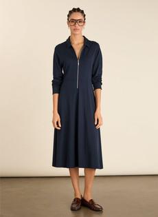 Mariposa Ponte Midi Dress via Baukjen