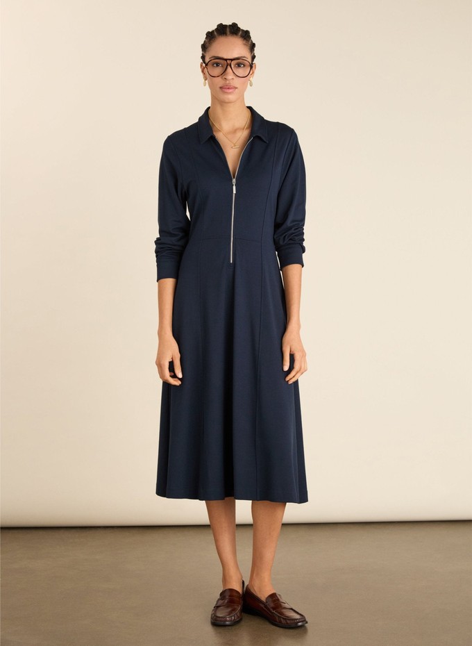 Mariposa Ponte Midi Dress from Baukjen