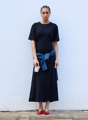 Jinny Ruched Waist Dress from Baukjen
