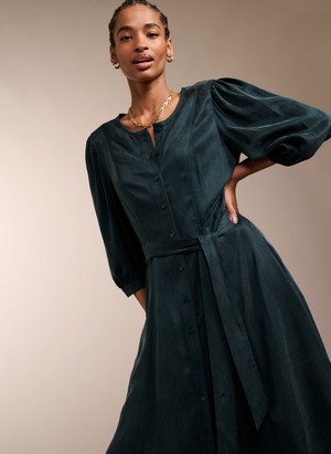 Malin Recycled Cupro Dress from Baukjen