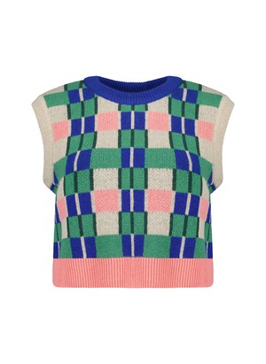 Natalie Recycled Wool Knitted Vest from Baukjen
