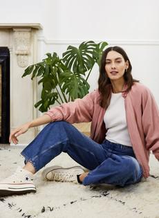 Shailene Bomber Jacket with TENCEL™ via Baukjen