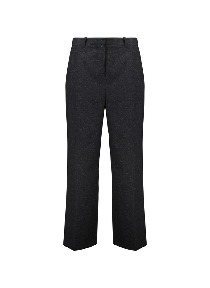 Gwynnie Wool Blend Wide Leg Trousers from Baukjen
