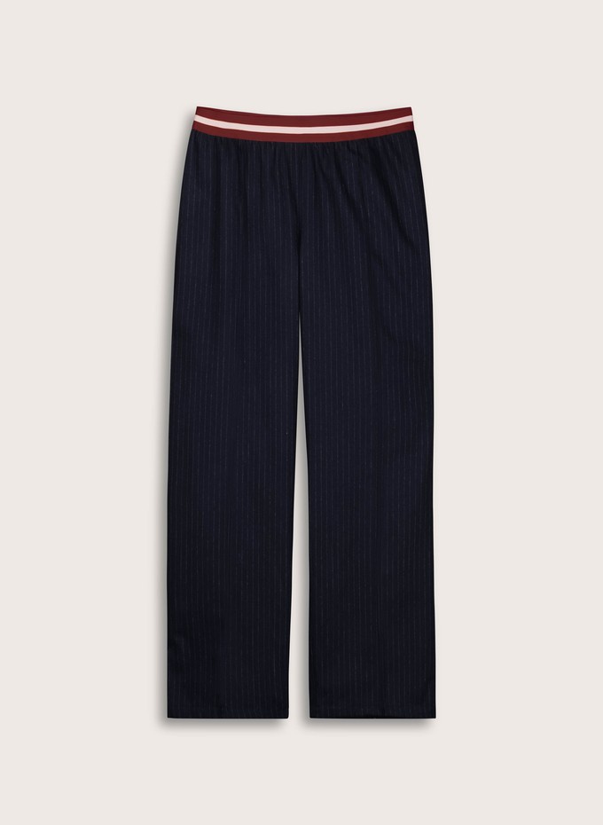 Remy Wool Blend Wide Leg Trousers from Baukjen