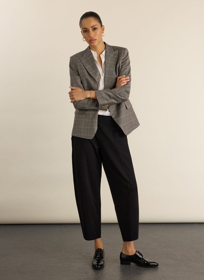 Abbie Ponte Barrel Leg Trousers from Baukjen