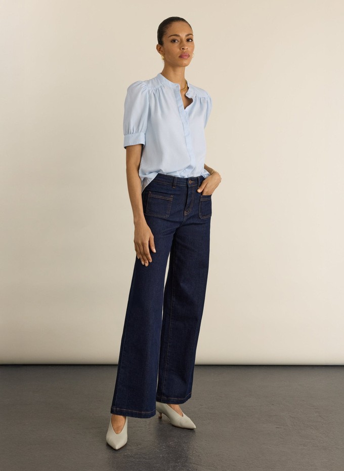 Ann Short Sleeve Blouse from Baukjen