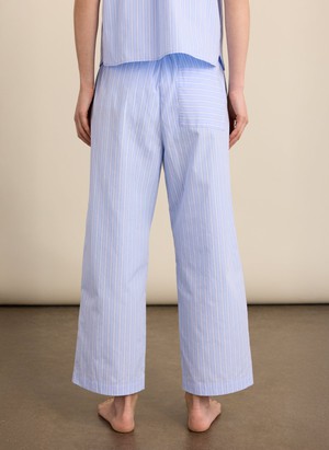 Iva Organic Cotton Stripe Pyjama Trousers from Baukjen