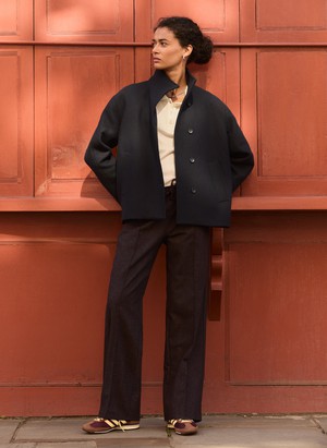 Ashton Wool Blend Short Coat from Baukjen