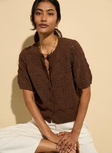 Celestia Ecotec Crochet Cardigan via Baukjen