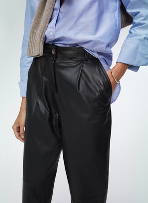 Faiza Leather Trouser from Baukjen