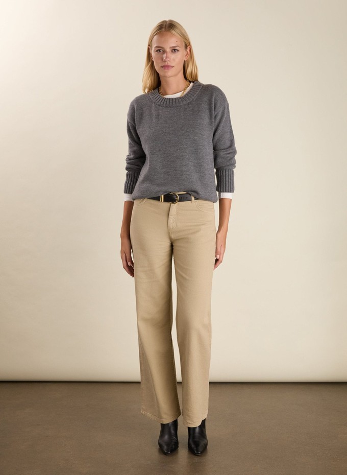 Ines Merino Crew Neck Jumper from Baukjen