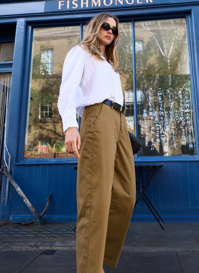 Finn Wide Leg Trousers from Baukjen