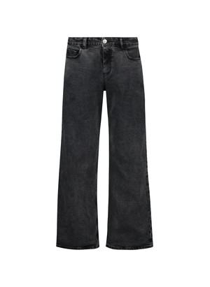 Organic Stretch Cotton Wide Leg Slouch Jeans from Baukjen