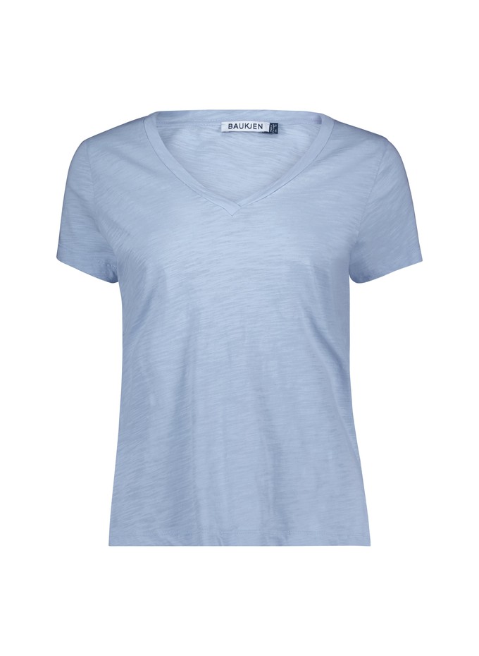 Hanorah Organic V-Neck Tee from Baukjen