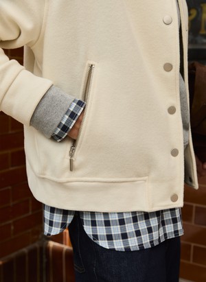 Antonia Wool Blend Bomber Jacket from Baukjen
