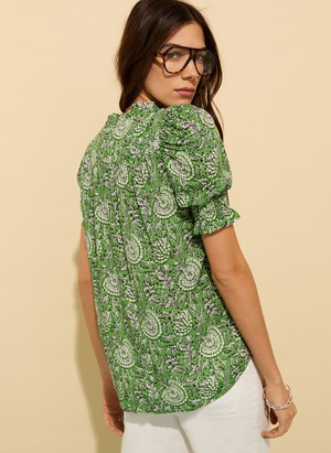 Nolan Printed Blouse from Baukjen