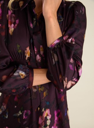 Charlotte Printed Midi Dress from Baukjen