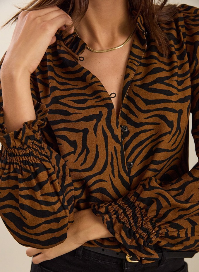Sabrina Printed Blouse from Baukjen