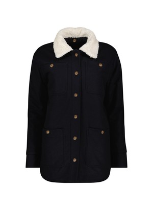 Leslie Wool Chuck on Coat from Baukjen