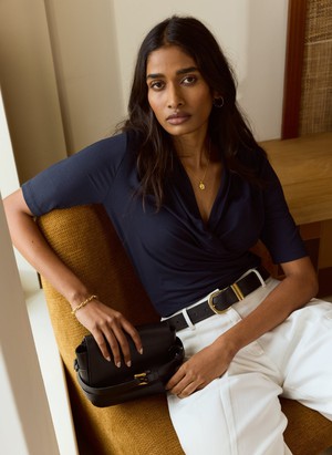 Rosamund Wrap Top from Baukjen