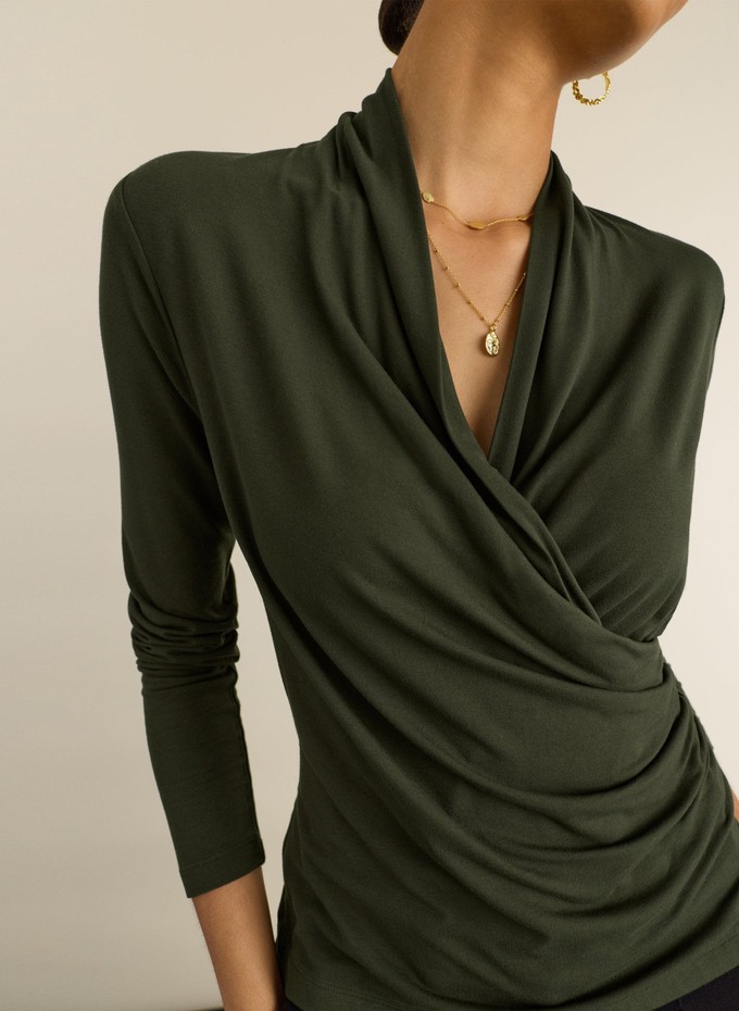 Gylda Fixed Wrap Top from Baukjen