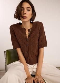 Celestia  Ecotec Crochet Cardigan via Baukjen