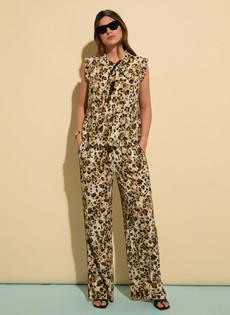 Lauren Printed Wide Leg Trousers via Baukjen