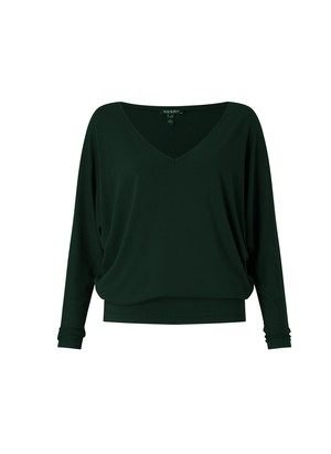 Ella Relaxed V-Neck Top from Baukjen