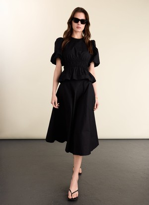 Loretta Organic Cotton Midi Skirt from Baukjen