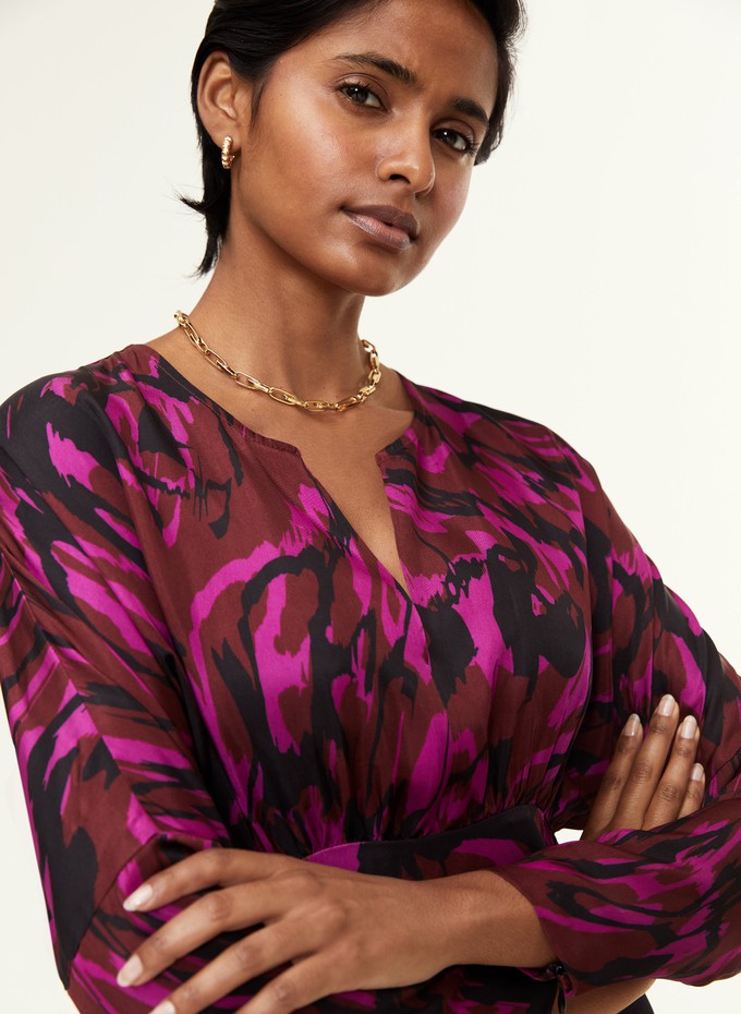 Ekaterina Satin Dress from Baukjen