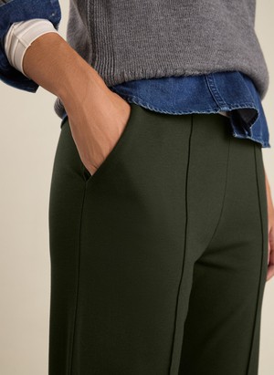 Marian Ponte Wide Leg Trousers from Baukjen
