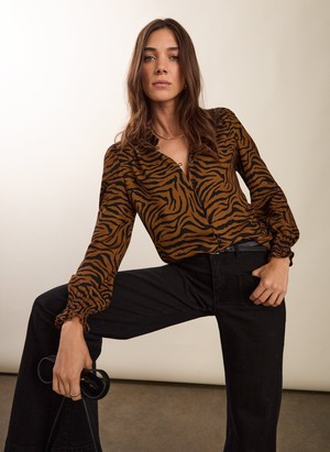 Sabrina Printed Blouse from Baukjen